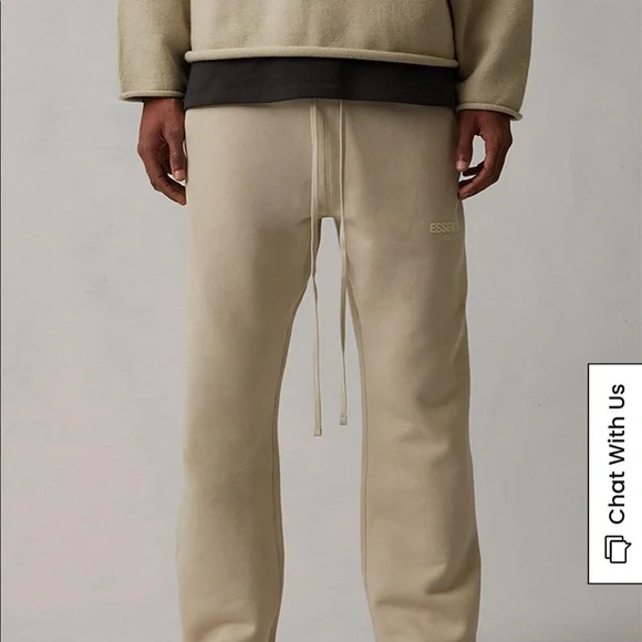 FOG Essentials Logo Sweat Pants /Wheat/M